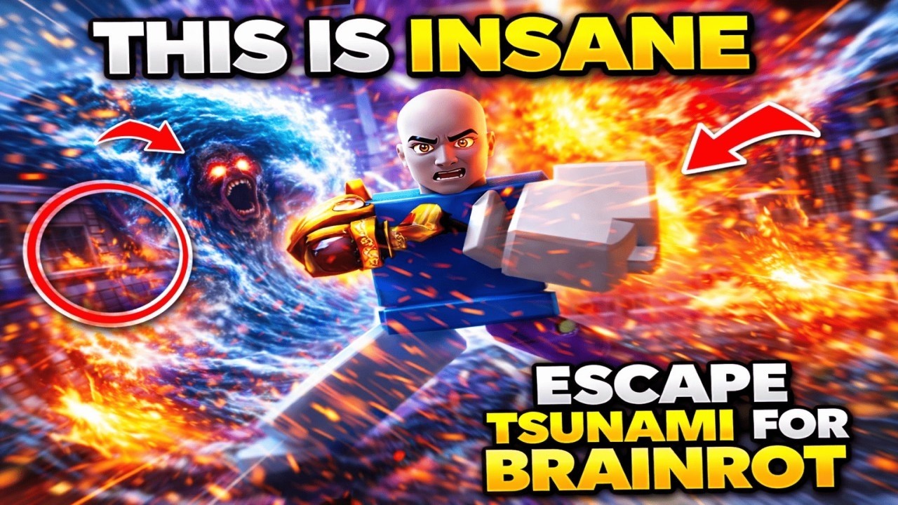 🔴 Escape Tsunami LIVE - Playing With Subscribers Begins! #roblox #shorts