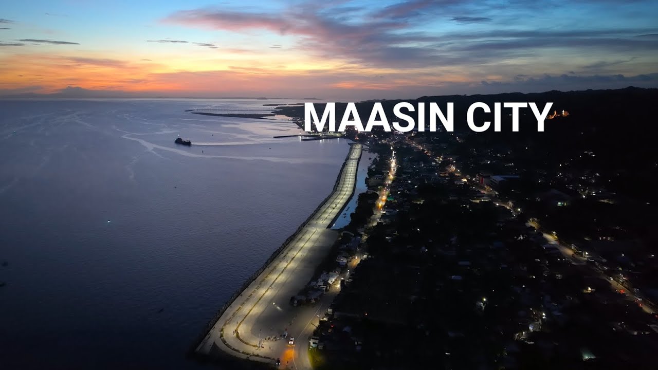 Maasin City’s Stunning Coastal Bypass Road: Aerial View Like Never Before