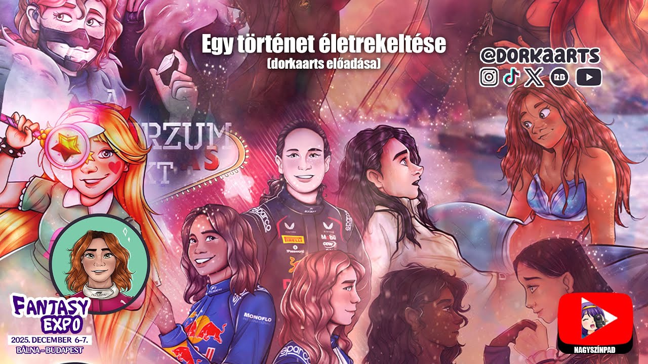 TÉLI FANTASY EXPO 2025 [Egy történet életrekeltése (dorkaarts előadása)]
