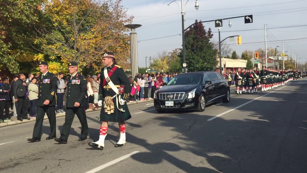 Cpl. Nathan Cirillo Military Funeral Procession