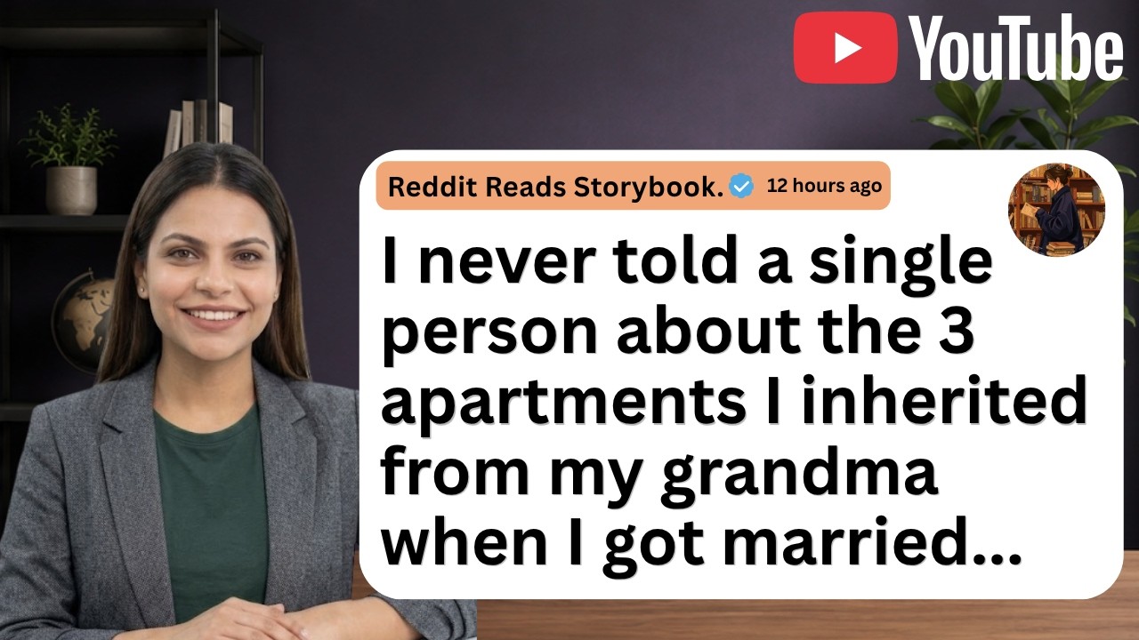 When I got married, I never told anyone about the three apartments my grandma left me. And thank...