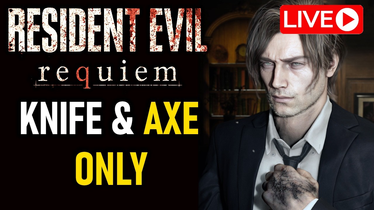 Resident Evil Requiem - Axe & KNIFE ONLY Playthrough (Speed Demon Possible?)