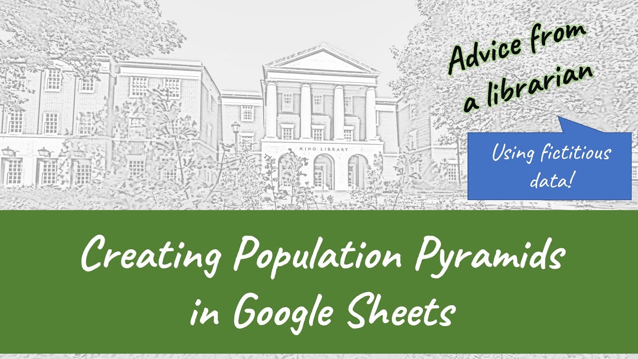 How to Make Population Pyramids in Google Sheets