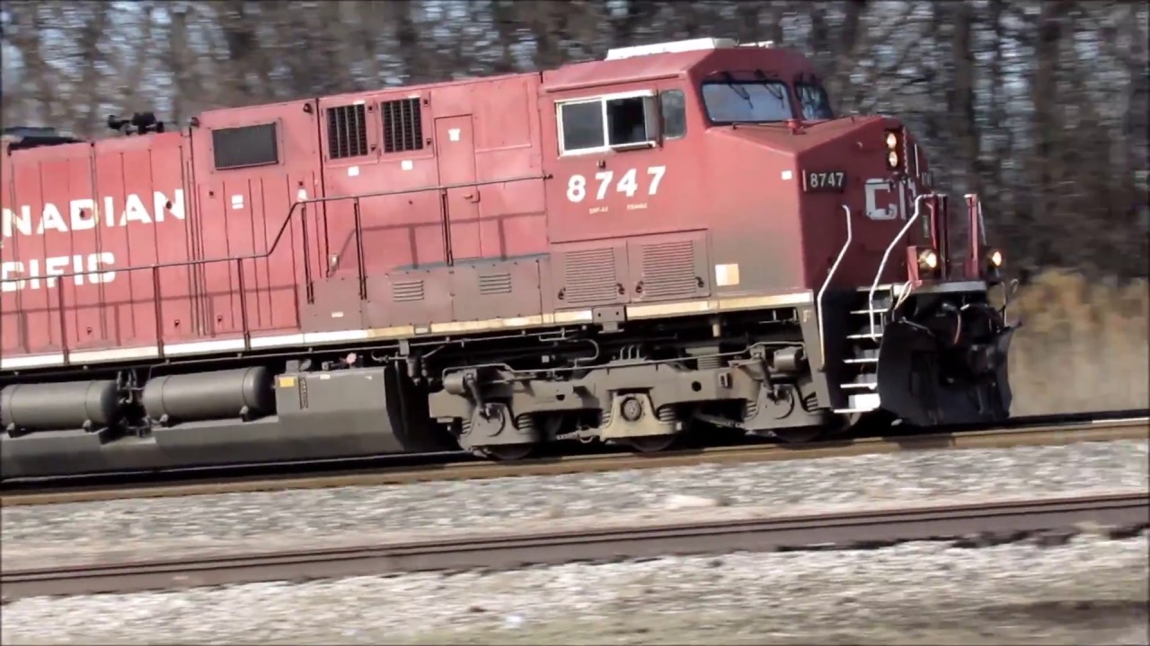 Canadian Pacific Leads NS tank train on Chicago District