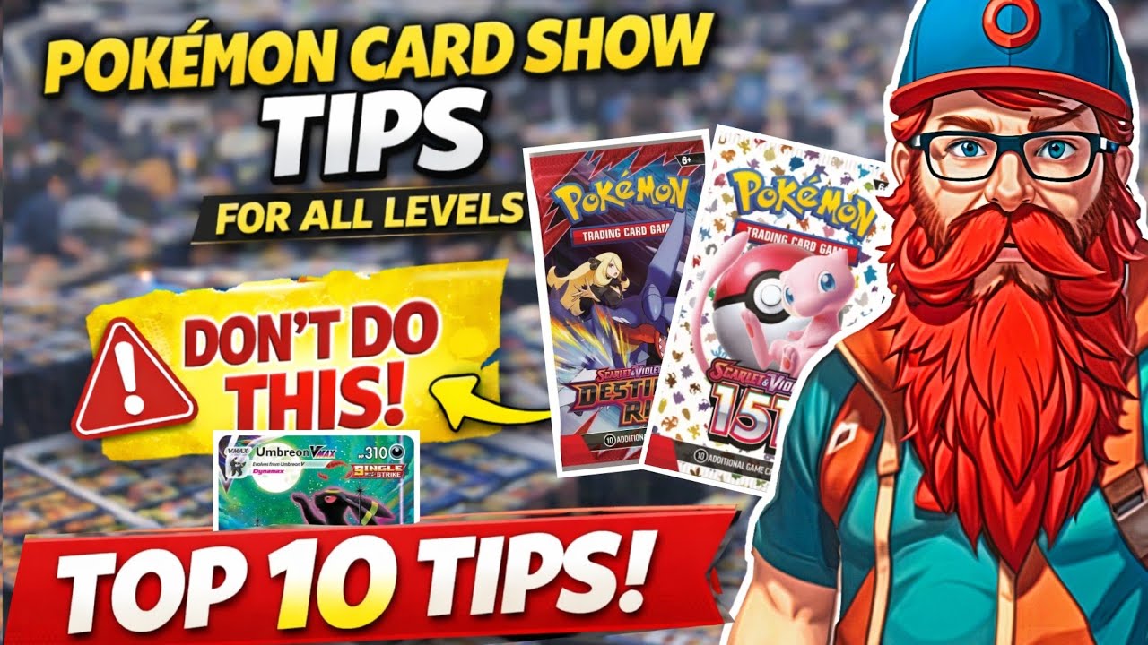 Pokémon Card Show Tips for All Levels - How to Handle Like a Pro!