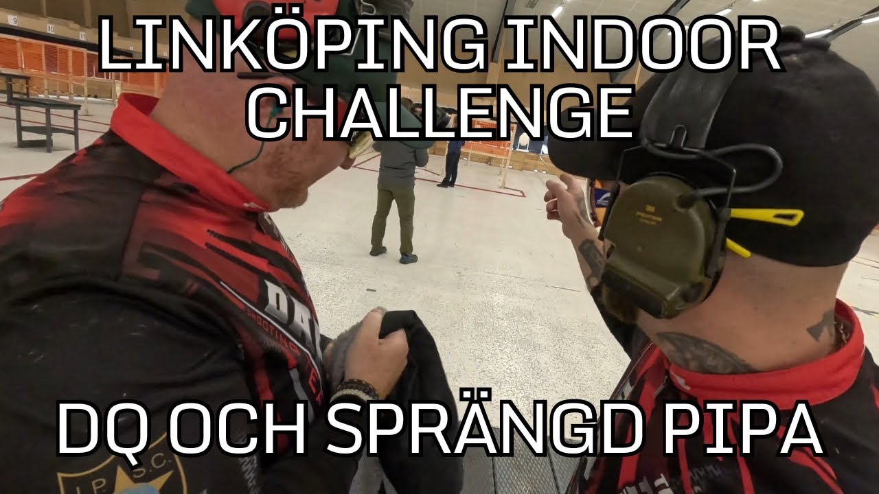 Mr. Aspen skjuter Linköping Indoor Challenge