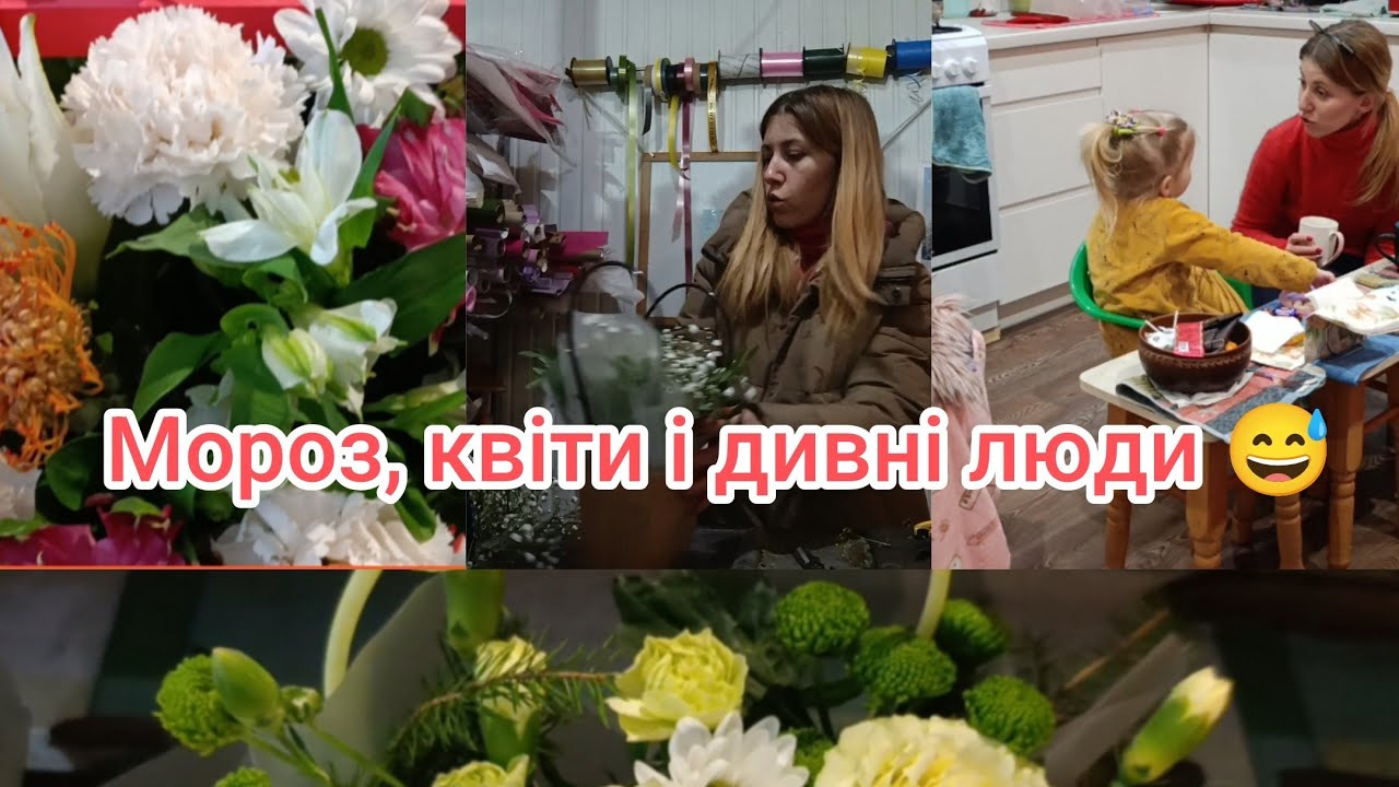 ❄️ Морозний ранок, квіти та життя без фільтрів 🌸 | Робота і дім