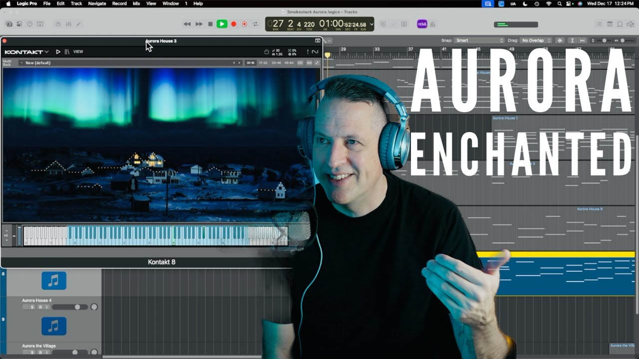 Smokestack Sounds Aurora - gorgeous pads, vocals and textures wrapped in a breathtaking interface