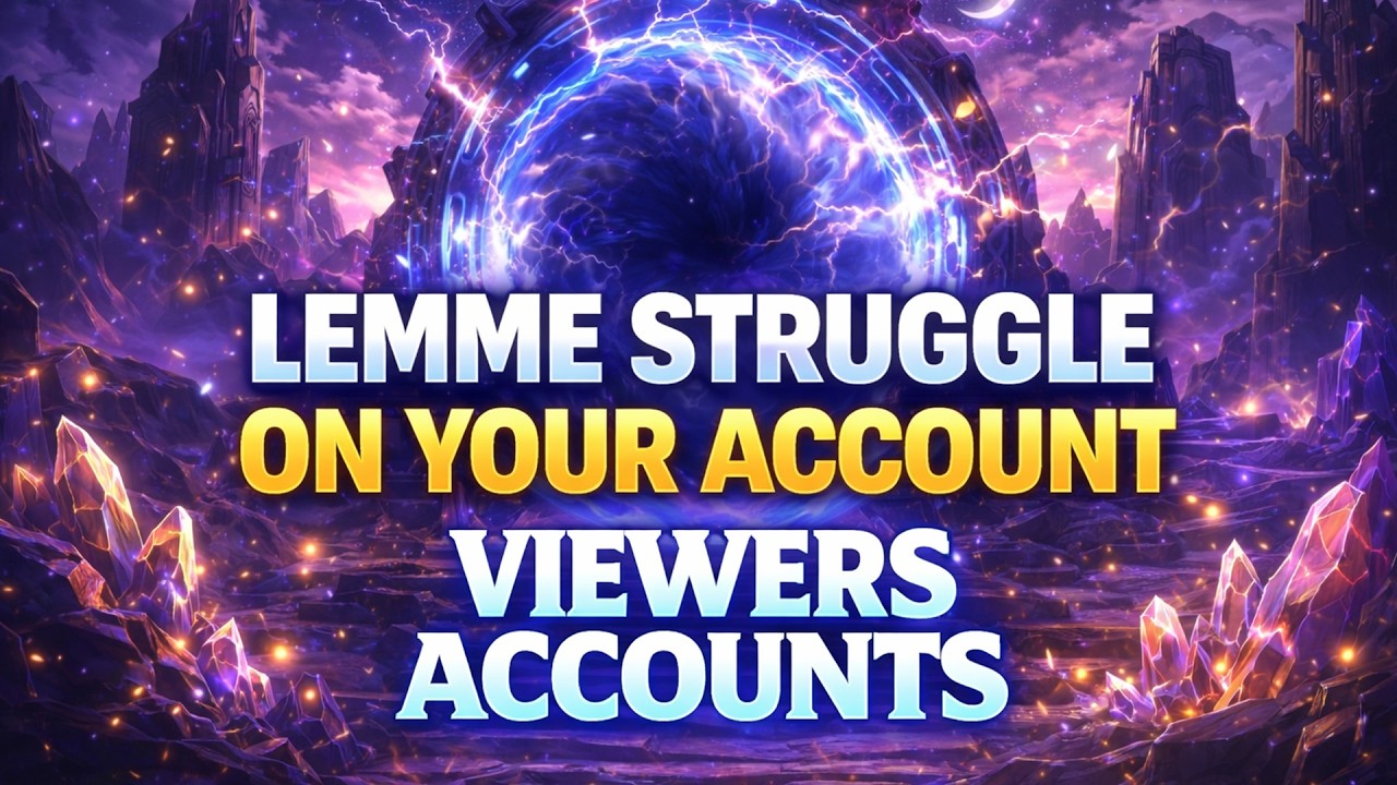 🚨 Genshin Impact Live | LEMME STRUGGLE ON YOUR ACCOUNT #4 
