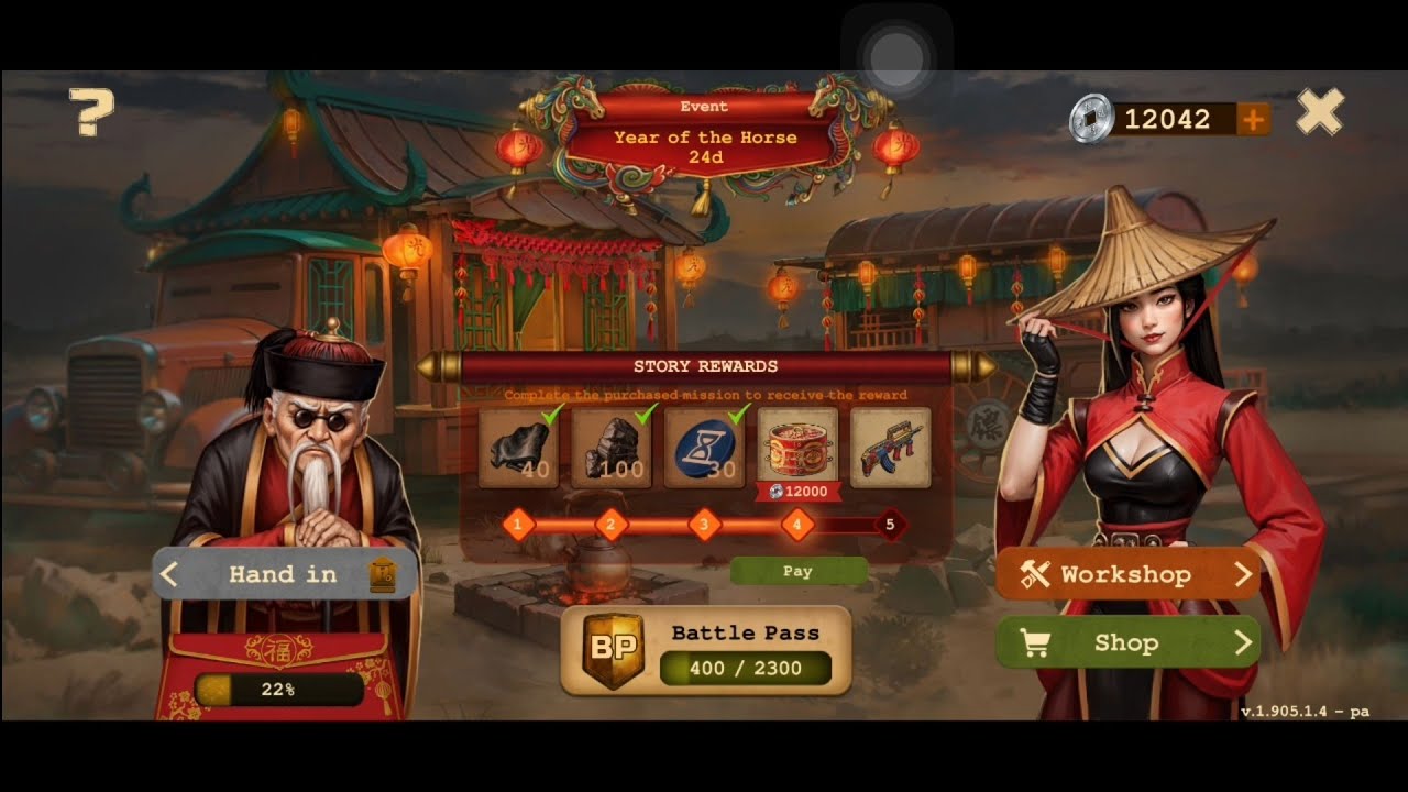 Day R Survival #70 - Chinese New Year Event  - Manuscript of the Seven Heavenly Lords