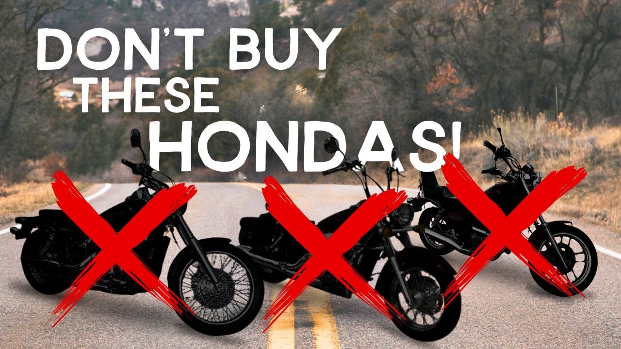 The Worst Honda Shadows - Models and Years - Part 2 of 3