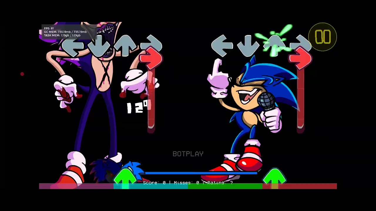 Endless but xenophone and Sonic sing it Friday night funkin'