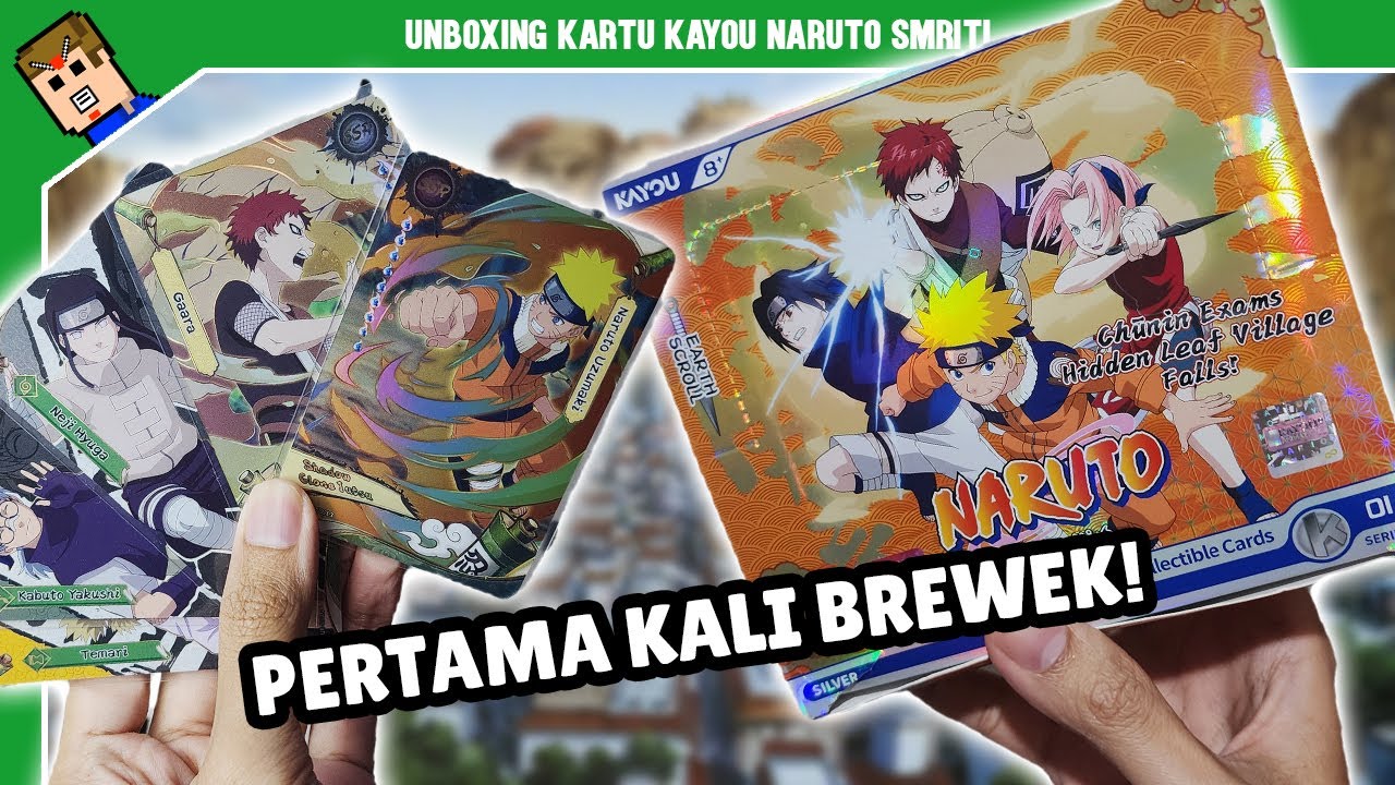 Kartu Naruto Langka yang Mana? Unboxing Kartu Kayou Naruto Smriti