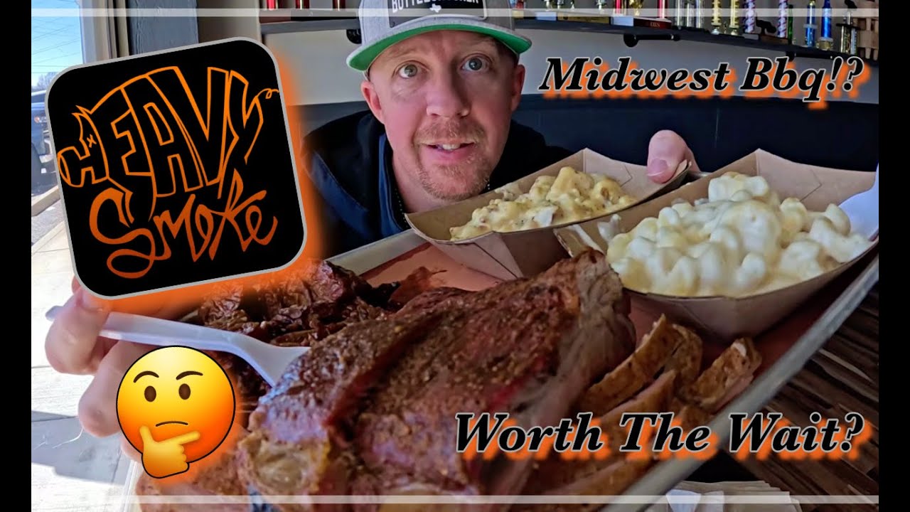 Ep.36 : Heavy Smoke Bbq! Midwest Bbq!  Worth The Wait?