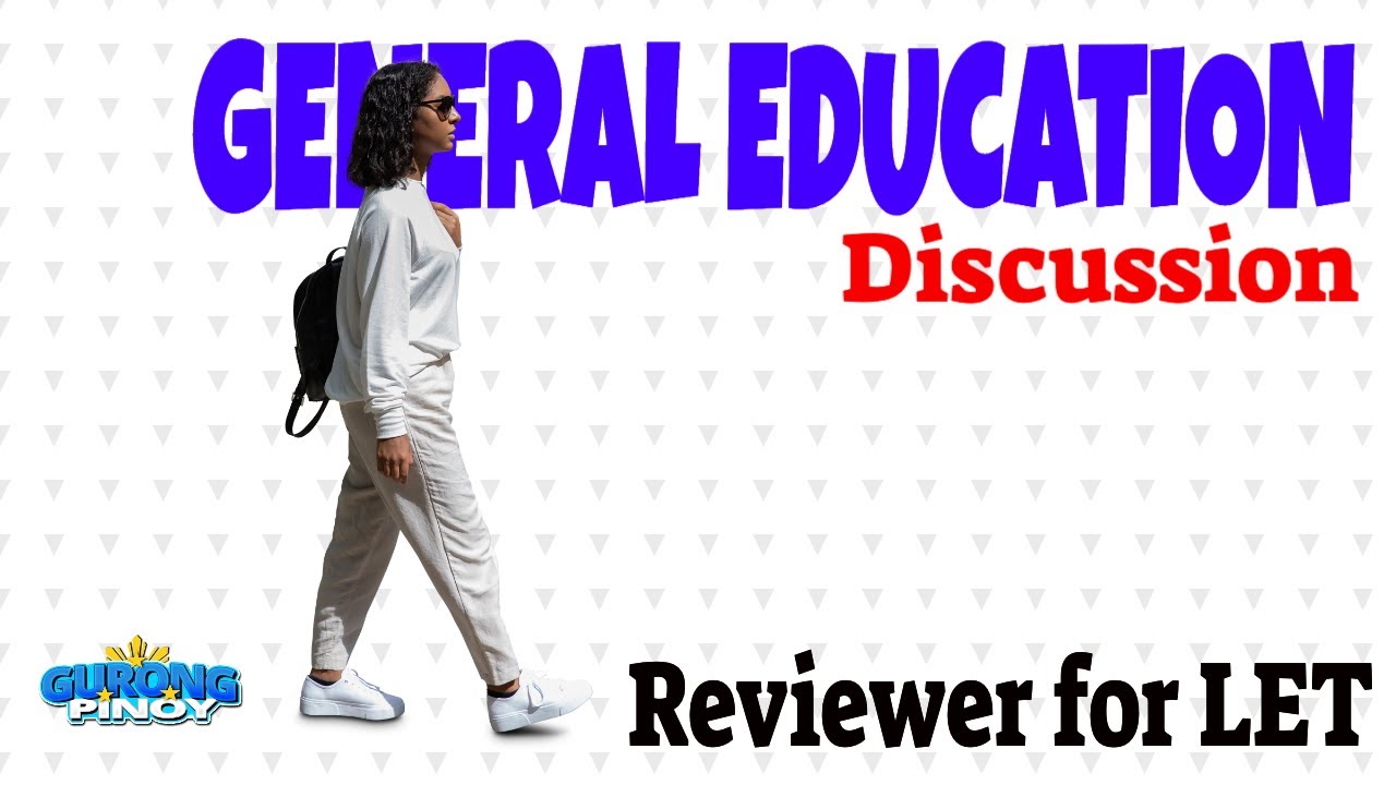 GENERAL EDUCATION Discussion (January 8, 2025)