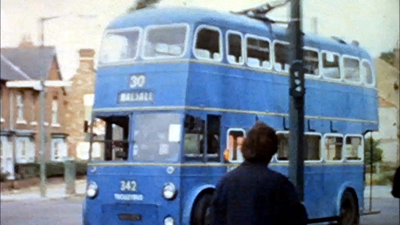 Last Day of Trolleybuses in Walsall 1970