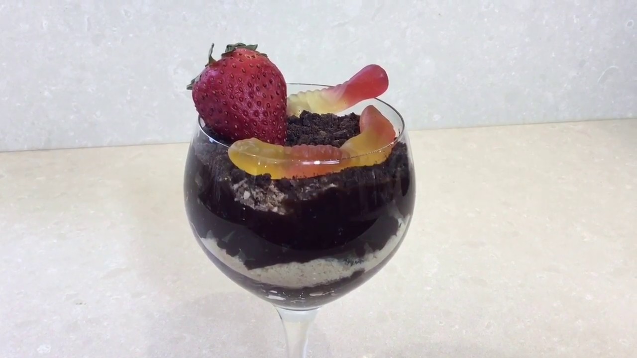 Chocolate Pudding - DIRT DESSERT Super Simple