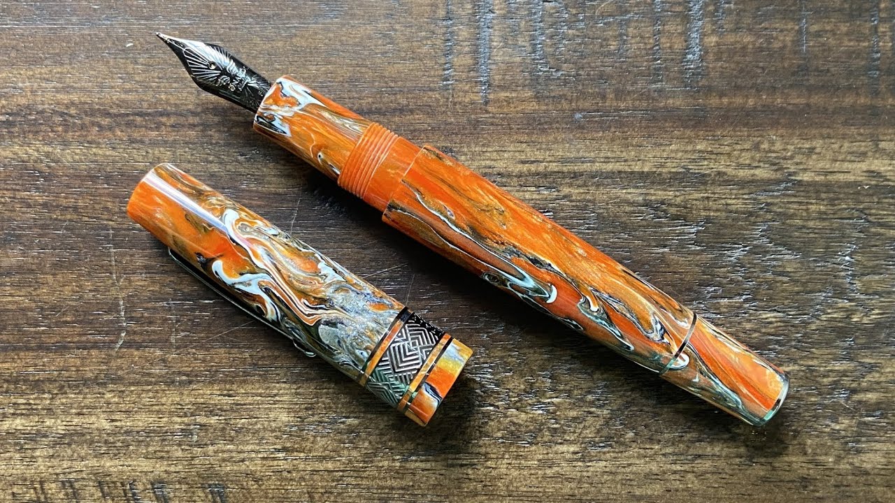 Перьевая ручка Leonardo Supernova Bengal Tiger c пером F