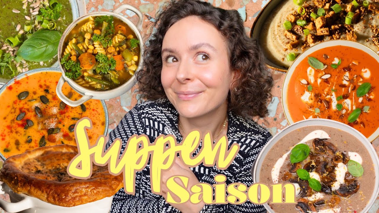 7 TAGE » 7 VEGANE SUPPEN REZEPTE │ Food Friday #199