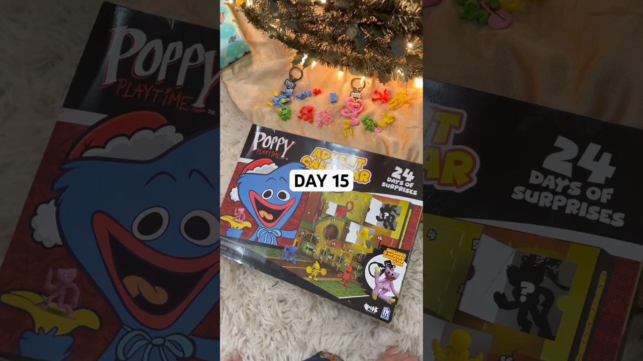 DAY 15 Unboxing Poppy Playtime Advent Calendar