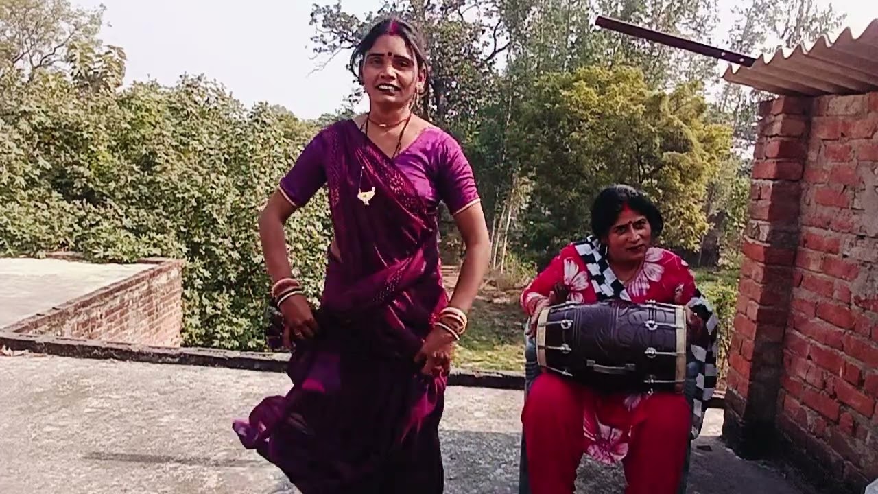 #video ||तोहरे भैया बिना रजाईया के ओढ़वय नानदी||देहाती चुटकुला नाच||बहुत गजब डांस वीडियो देखें 🥀