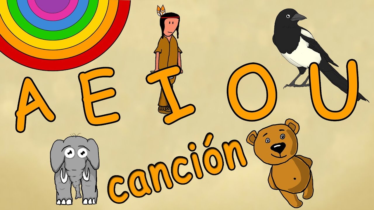LA CANCIÓN DE LAS VOCALES EN ESPAÑOL