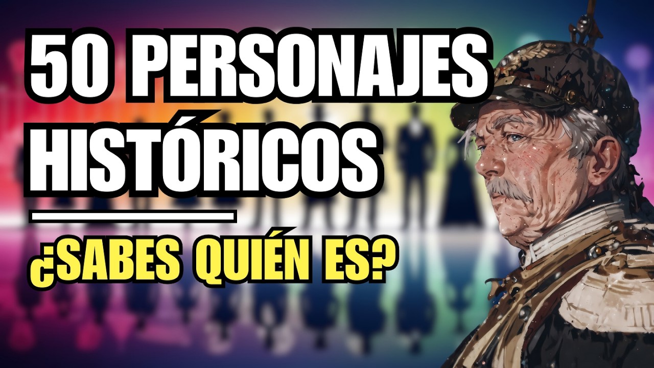 🕵️ ¿Puedes adivinar estos PERSONAJES HISTÓRICOS? 🎭