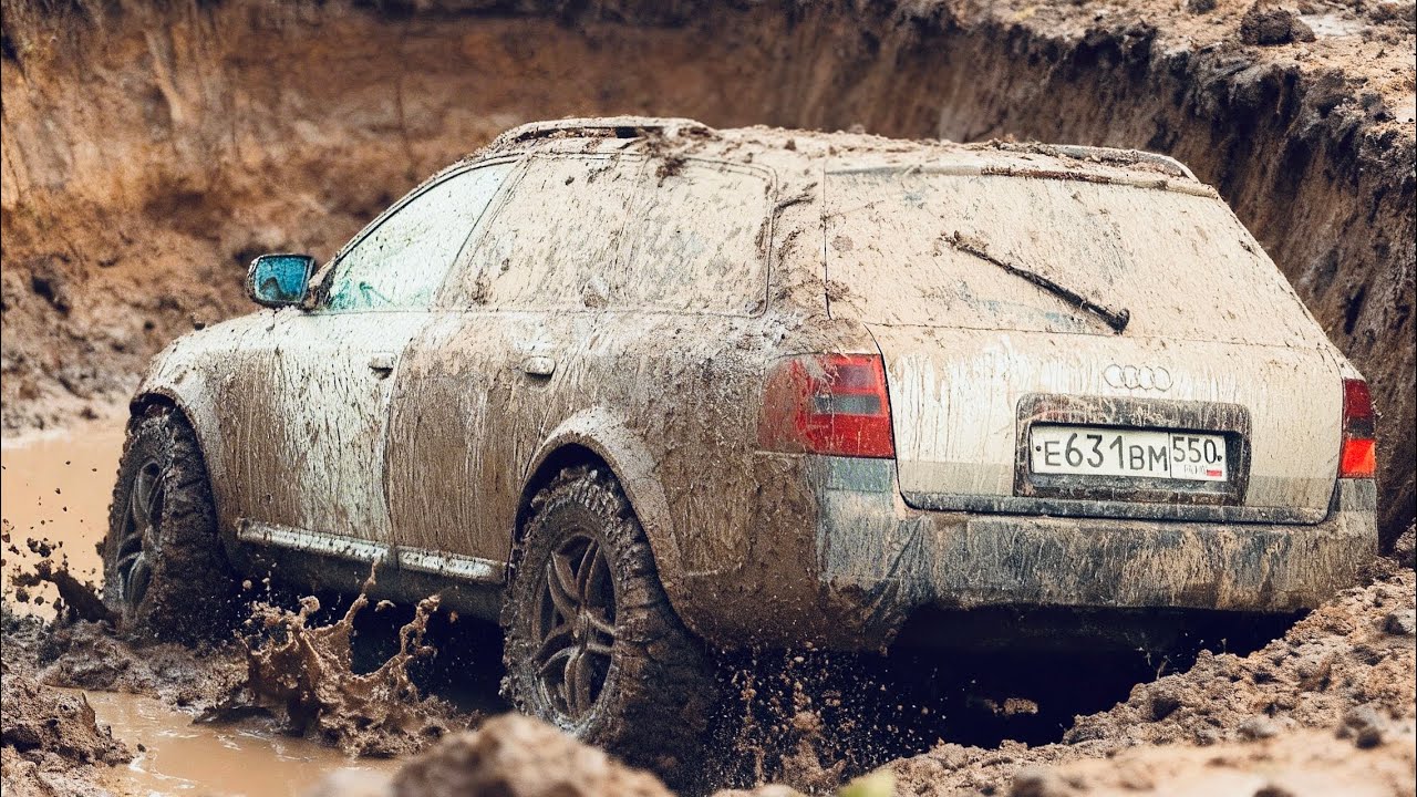 ЧТО ЭТО БЫЛО? ПЕРВЫЙ РЕАЛЬНЫЙ ТЕСТ Audi В Грязи С Танк 300 Узик Тойота 