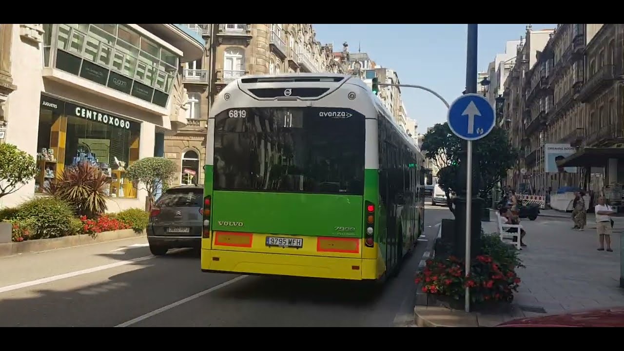Here is the Vitrasa bus 6819 on the A in Vigo Wednesday 23 August 2023
