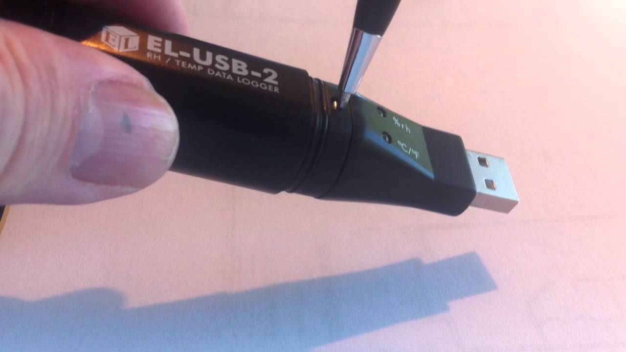 Changing Battery in Lascar EL-USB-2 Temp/Humidity Logger