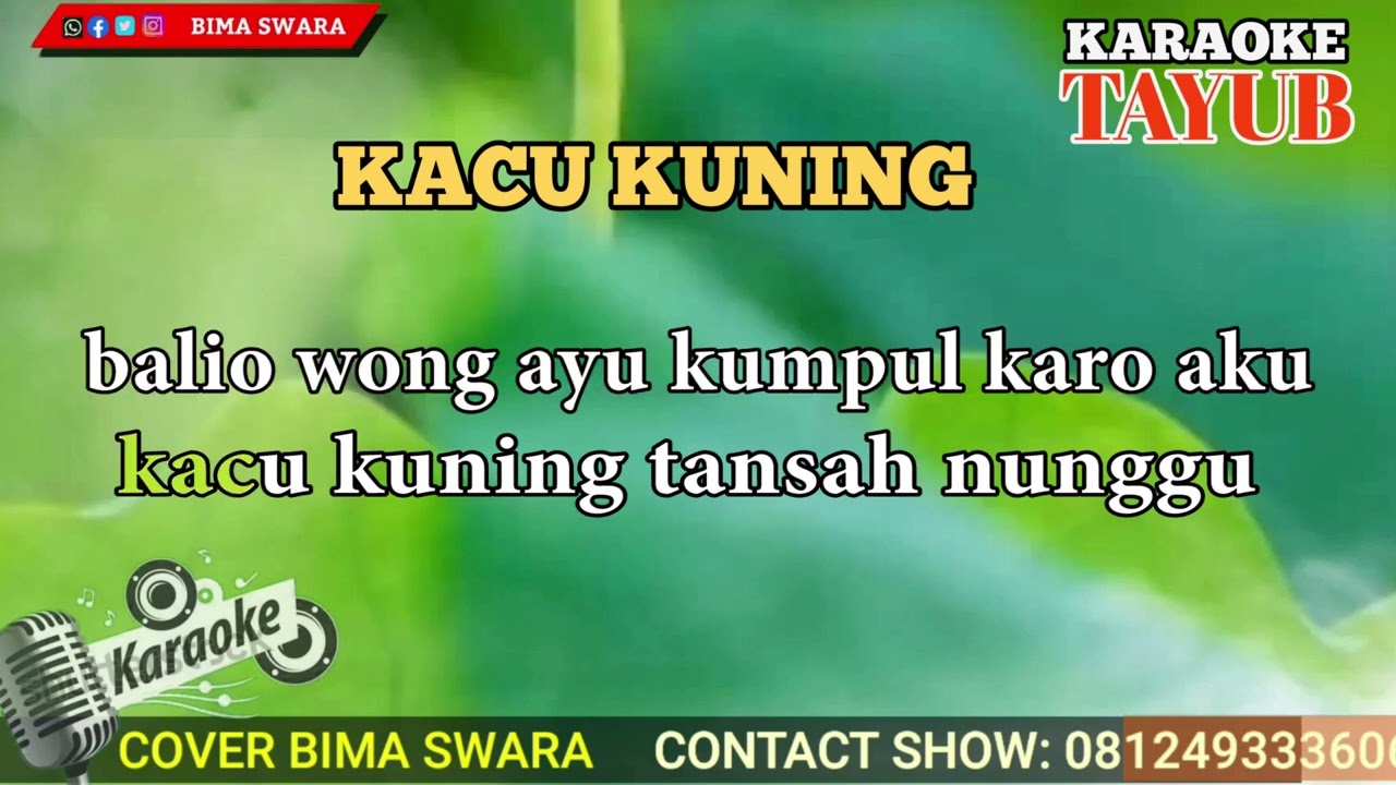 Kacu kuning - karaoke tayub Tulungagung