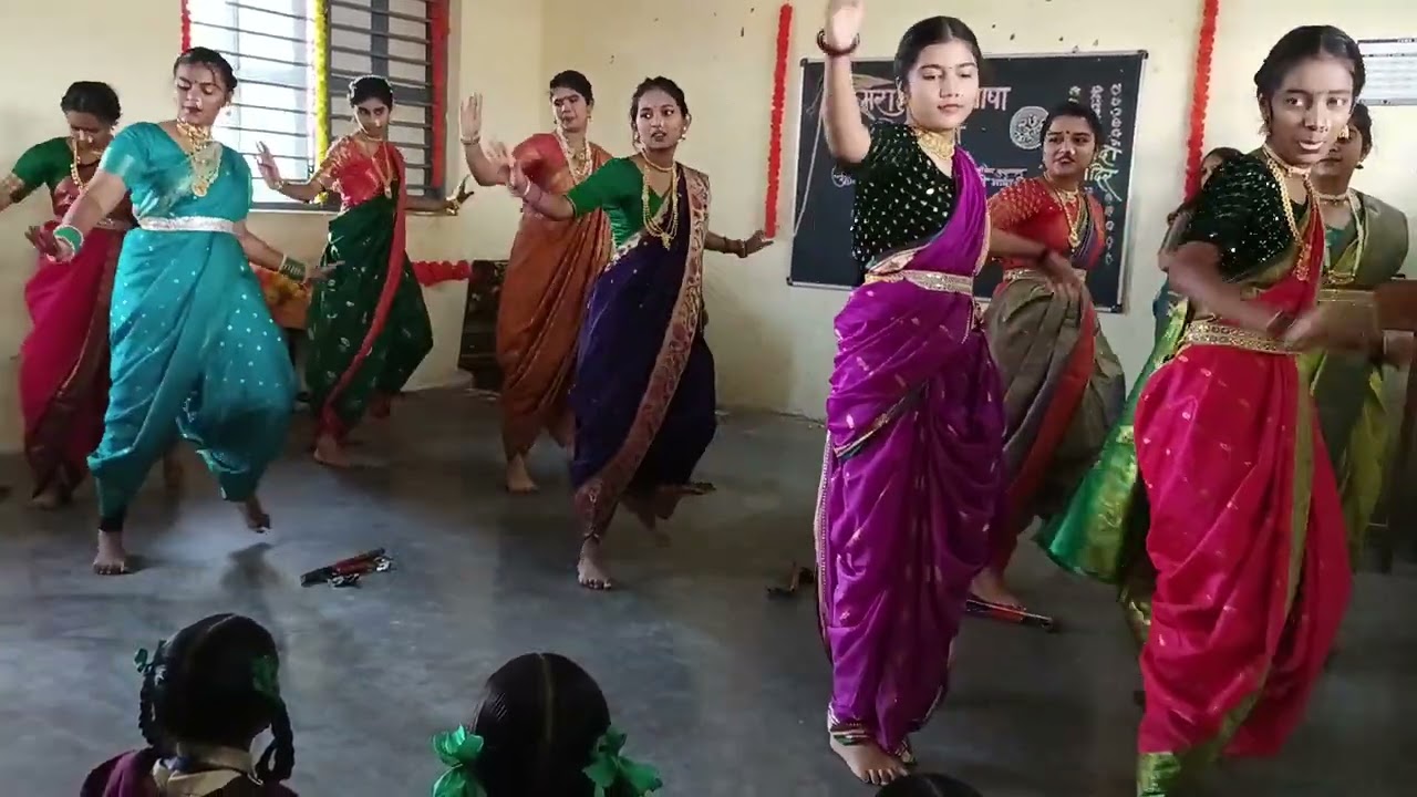 *_शारदा मंदिर मराठी माध्यम कर्जत मराठी राजभाषा गौरव दिन सांस्कृतिक कार्यक्रम_*