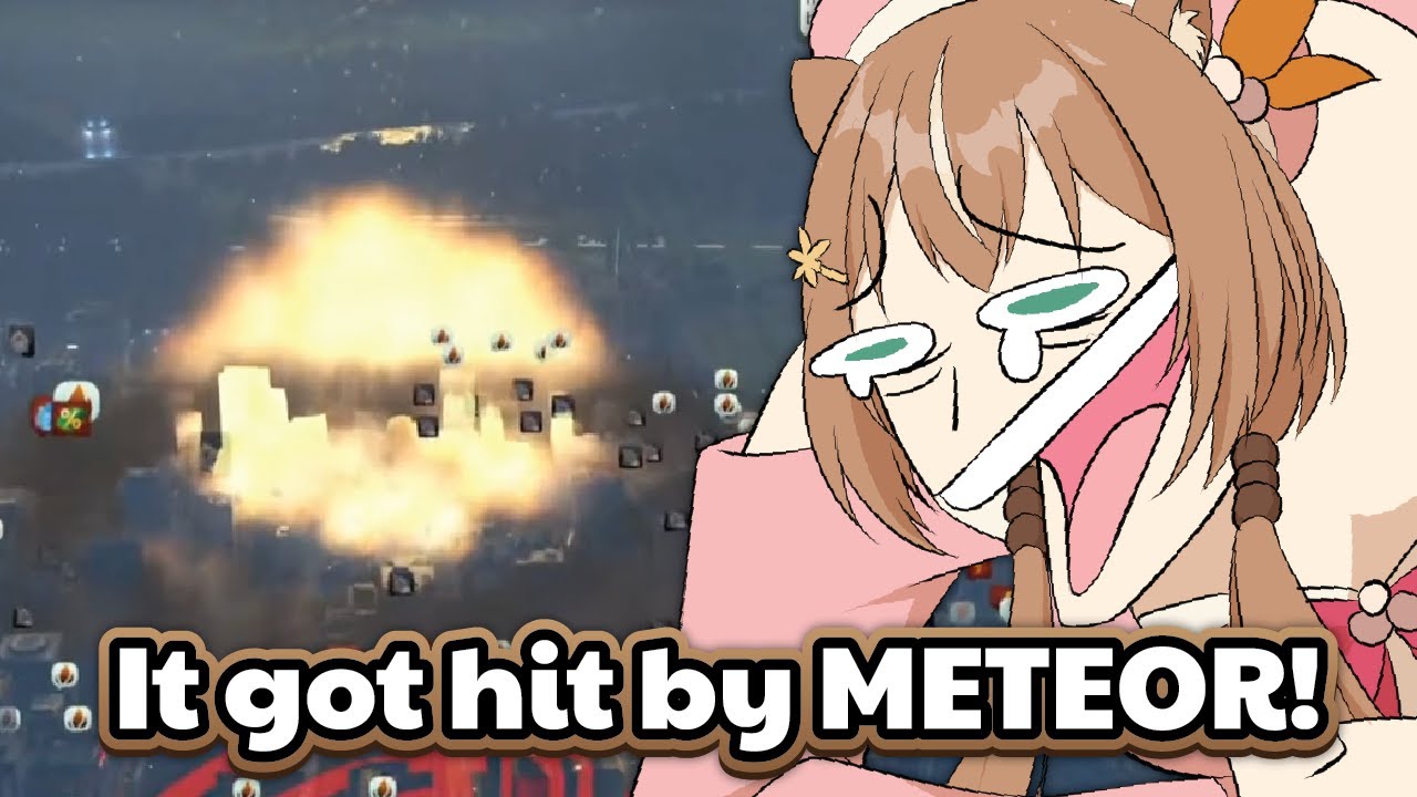 Risu LAUGH as she hit her City with METEOR !!!