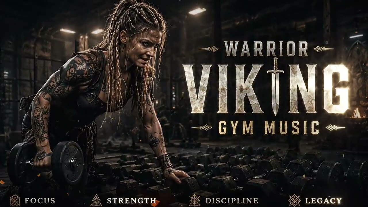 ONE HOUR VIKING TRAP HIP HOP GYM PLAYLIST  🔥 Epic Workout motivation anthems