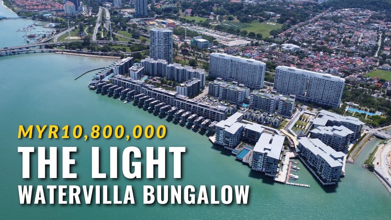 Экскурсия по дому-бунгало Light Collection IV Watervilla №40 · Недвижимость Пенанг