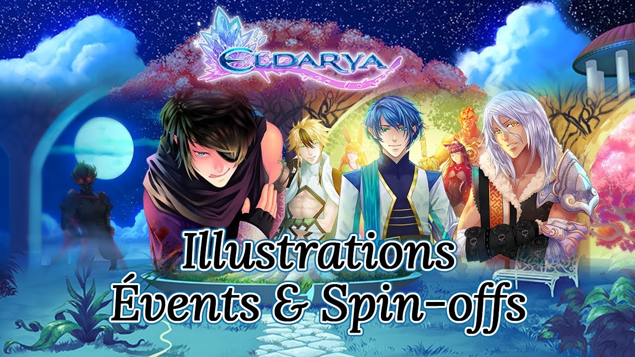 ✨ 「Eldarya」 Illustrations : Évents & Spin-offs