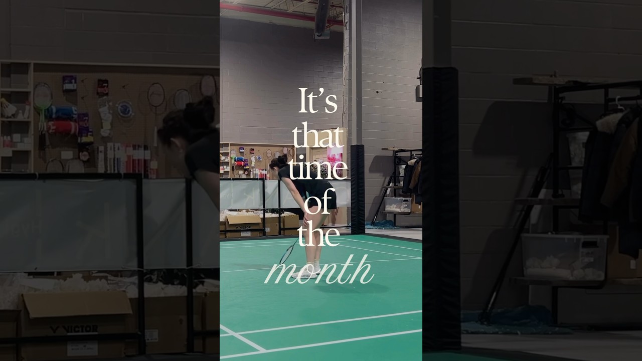 Normalize women playing sports on their period.