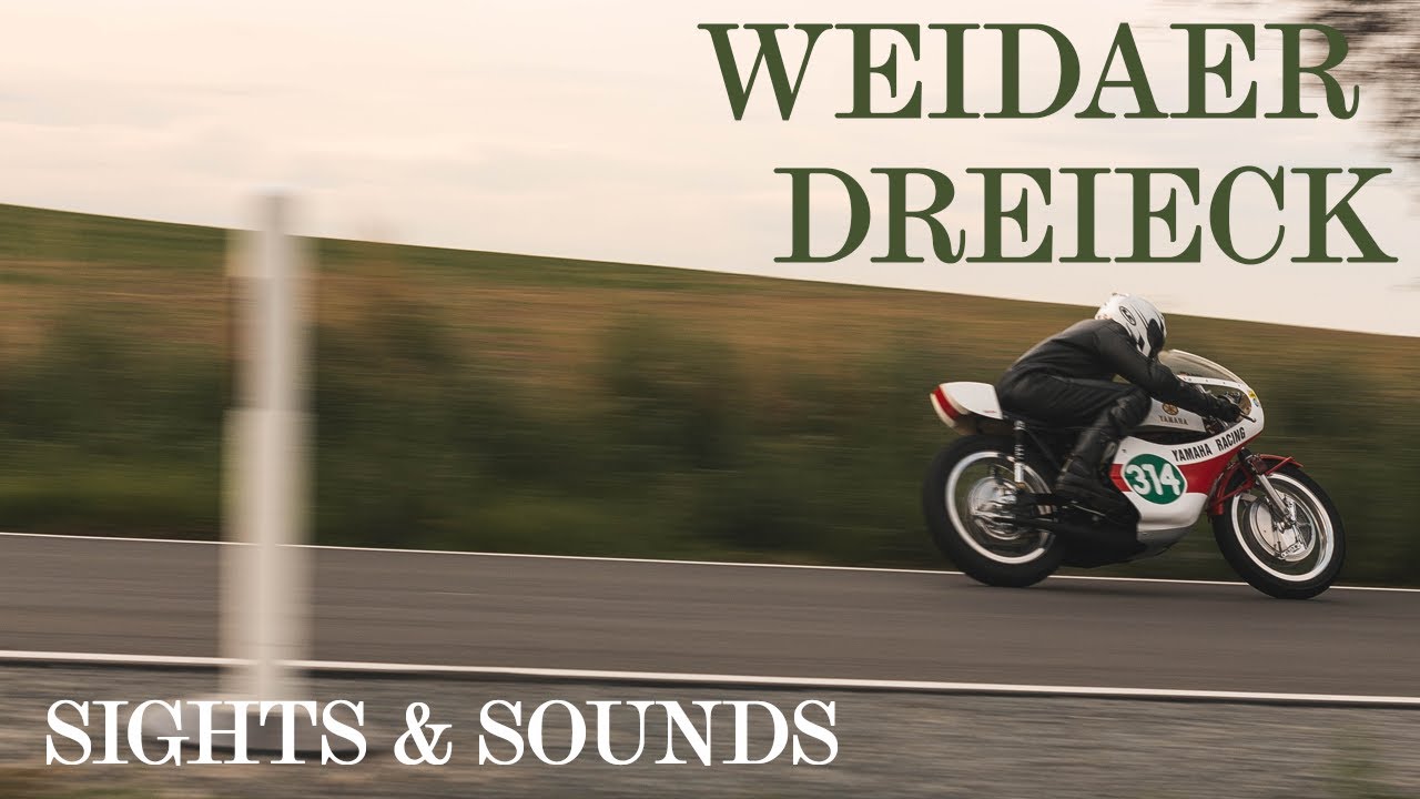 Sights & Sounds | Weidaer Dreieck - Classic Motorcycle Racing - Pure Action & Sounds
