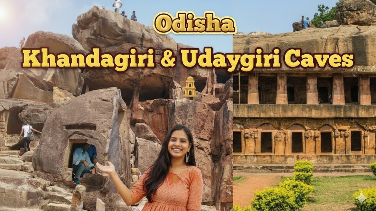 Udayagiri Khandagiri Caves l Udayagiri Khandagiri Caves Bhubaneswar l Udayagiri in Odisha l Vlog l
