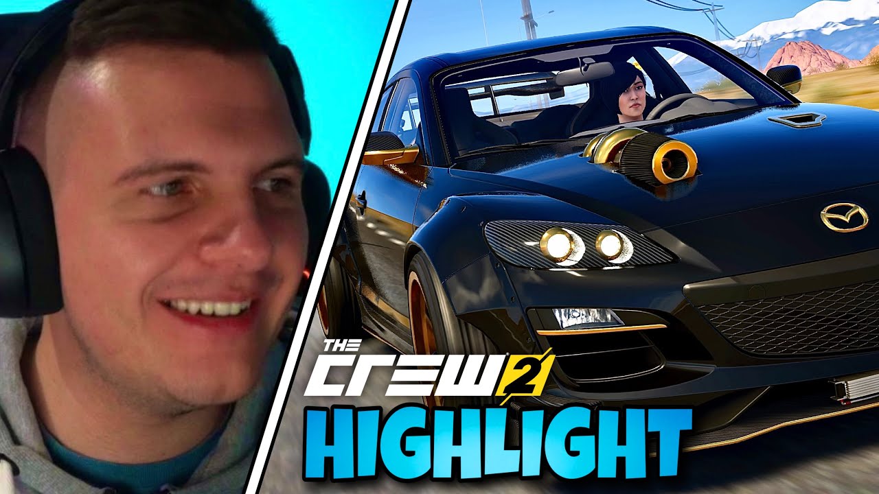 FIRST LOOK Mazda RX-8 GOLD Edition 🧐 in THE CREW 2 - ZOQQER Highlight