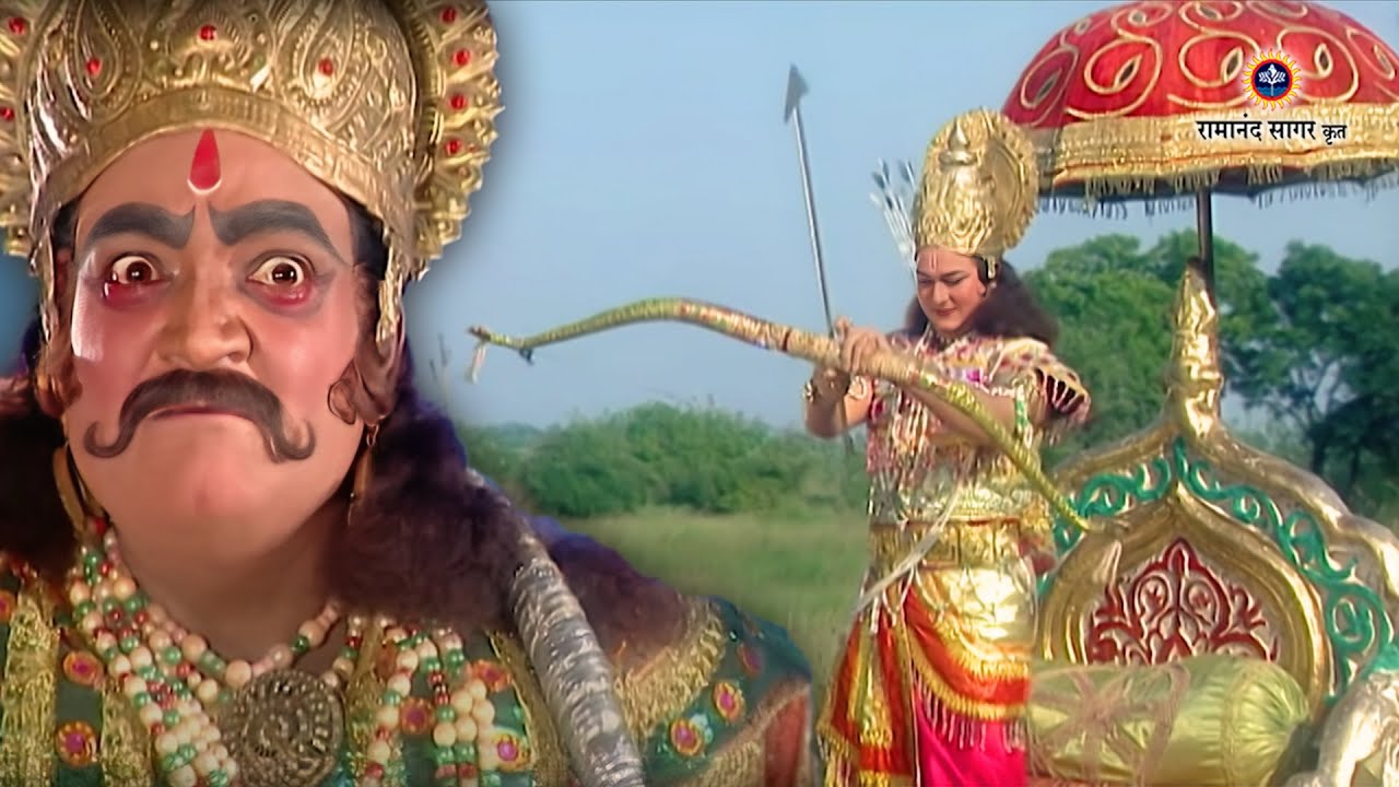 श्री कृष्ण भाग 129 - प्रद्युम्न और शम्बरासुर के बीच युद्ध । रामानंद सागर कृत