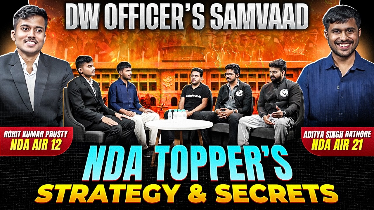 Inside NDA Toppers’ Mindset 🔥 AIR 12 & AIR 21 on NDA 2026 Exam & SSB | NDA Preparation | NDA Exam