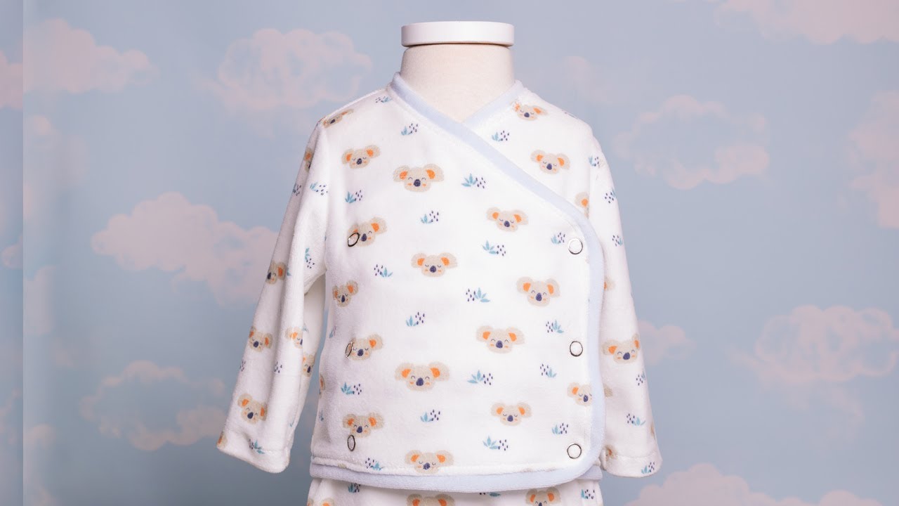 Jersey cruzado de bebé. REVISTA PATRONES INFANTILES nº 16