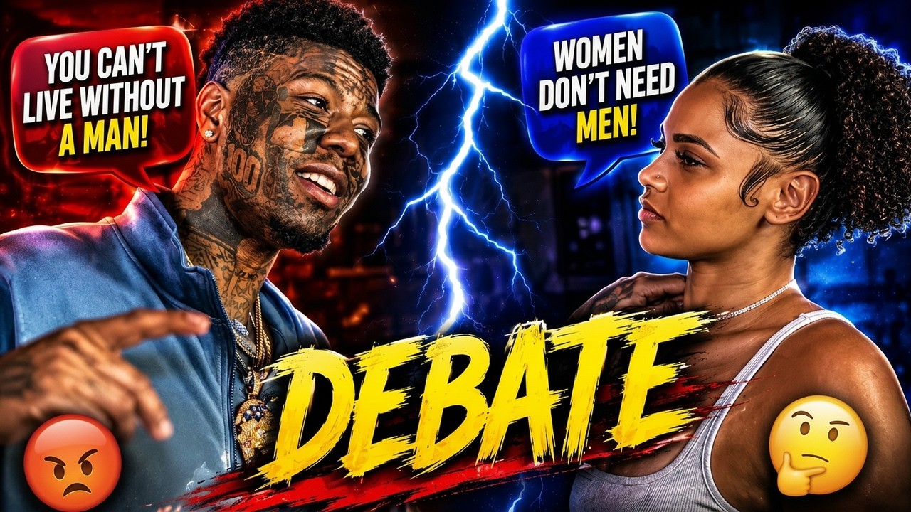 Blueface Left Ashley Speechless During This Debate 😳
