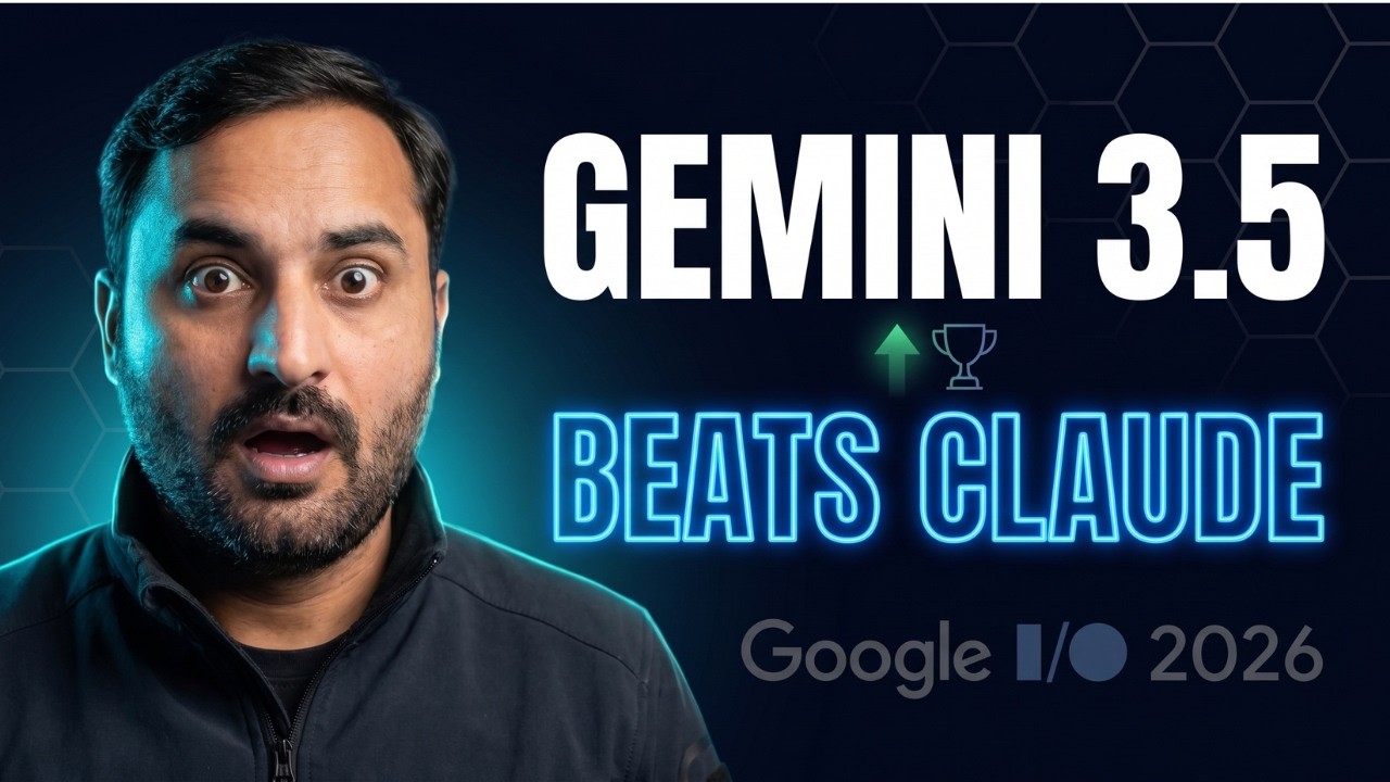 Google Just Dropped Gemini 3.5 Flash &mdash; And It Beat Claude Opus 4.7 on Every Benchmark