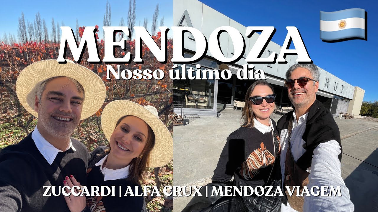 &Uacute;LTIMO DIA EM MENDOZA🇦🇷 ZUCCARDI | ALFA CRUX | VOLTA PRA CASA ✈️| ORGANIZANDO TUDO COM O ZEF | VLOG