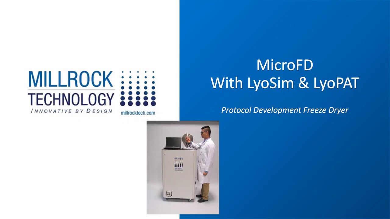 Freeze Dryer MicroFD from Millrock Tech: Groundbreaking Technology