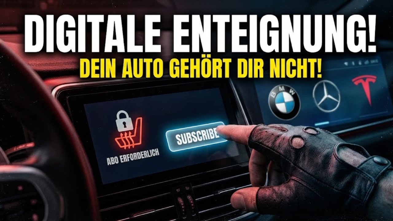 DIGITALE ENTEIGNUNG! Wie Hersteller Autos per Update kontrollieren