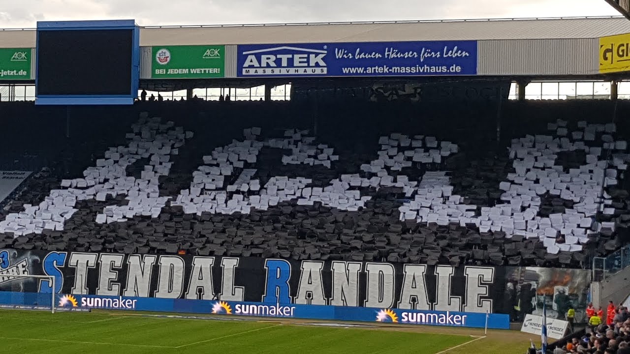 FC Hansa Rostock vs SpVgg Unterhaching/ 09.02.2019/ Choreo & Support