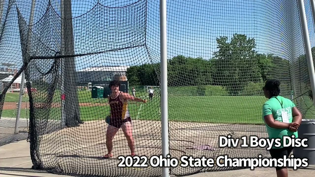 Division 1 Discus State Championship - Ohio Boys 2022